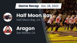 Recap: Half Moon Bay  vs. Aragon  2022