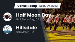 Recap: Half Moon Bay  vs. Hillsdale  2023