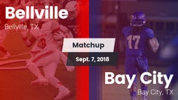 Matchup: Bellville High vs. Bay City  2018