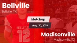 Matchup: Bellville High vs. Madisonville  2019