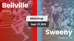 Matchup: Bellville High vs. Sweeny  2019