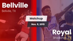 Matchup: Bellville High vs. Royal  2019