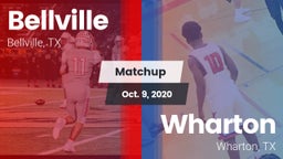 Matchup: Bellville High vs. Wharton  2020