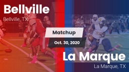 Matchup: Bellville High vs. La Marque  2020