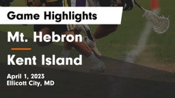 Mt. Hebron  vs Kent Island  Game Highlights - April 1, 2023