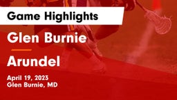 Glen Burnie  vs Arundel  Game Highlights - April 19, 2023
