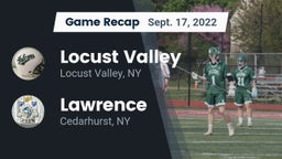 Recap: Locust Valley  vs. Lawrence  2022