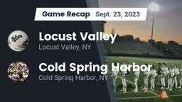 Recap: Locust Valley  vs. Cold Spring Harbor  2023