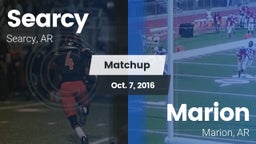 Matchup: Searcy  vs. Marion  2016