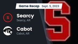 Recap: Searcy  vs. Cabot  2023