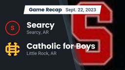 Recap: Searcy  vs. Catholic  for Boys 2023