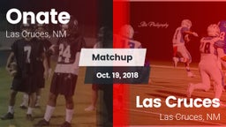 Matchup: Onate  vs. Las Cruces  2018