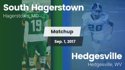 Matchup: South Hagerstown vs. Hedgesville  2017
