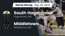 Recap: South Hagerstown  vs. Middletown  2018