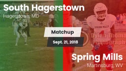 Matchup: South Hagerstown vs. Spring Mills  2018