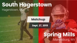 Matchup: South Hagerstown vs. Spring Mills  2019