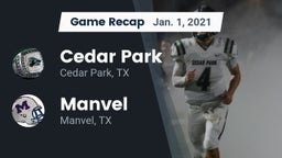Recap: Cedar Park  vs. Manvel  2021