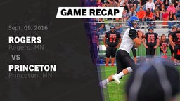 Recap: Rogers  vs. Princeton  2016