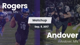 Matchup: Rogers  vs. Andover  2017