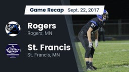 Recap: Rogers  vs. St. Francis  2017