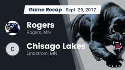 Recap: Rogers  vs. Chisago Lakes  2017
