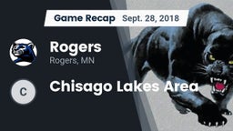 Recap: Rogers  vs. Chisago Lakes Area 2018