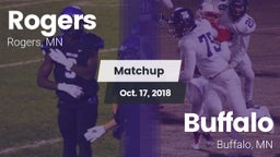 Matchup: Rogers  vs. Buffalo  2018