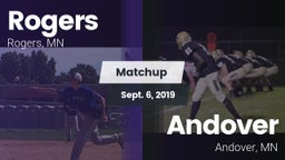 Matchup: Rogers  vs. Andover  2019