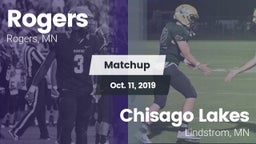 Matchup: Rogers  vs. Chisago Lakes  2019