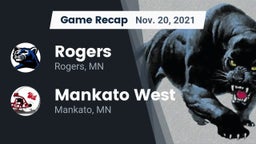 Recap: Rogers  vs. Mankato West  2021