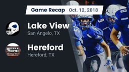 Recap: Lake View  vs. Hereford  2018