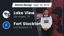 Recap: Lake View  vs. Fort Stockton  2019