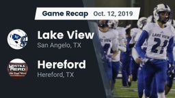 Recap: Lake View  vs. Hereford  2019