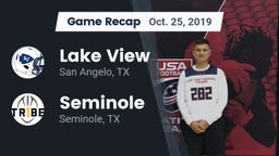 Recap: Lake View  vs. Seminole  2019