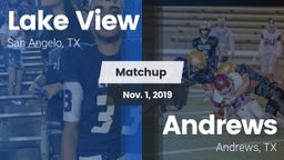 Matchup: Lake View High vs. Andrews  2019