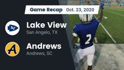 Recap: Lake View  vs. Andrews  2020
