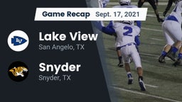 Recap: Lake View  vs. Snyder  2021
