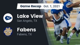Recap: Lake View  vs. Fabens  2021
