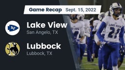 Recap: Lake View  vs. Lubbock  2022