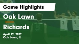 Oak Lawn  vs Richards  Game Highlights - April 19, 2022