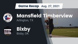 Recap: Mansfield Timberview  vs. Bixby  2021