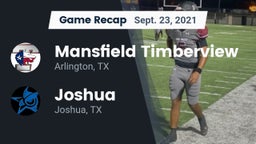 Recap: Mansfield Timberview  vs. Joshua  2021
