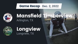 Recap: Mansfield Timberview  vs. Longview  2022
