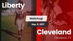Matchup: Liberty  vs. Cleveland  2017