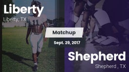 Matchup: Liberty  vs. Shepherd  2017