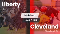 Matchup: Liberty  vs. Cleveland  2018
