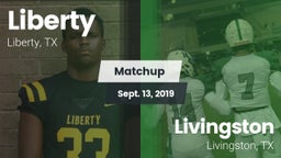 Matchup: Liberty  vs. Livingston  2019