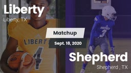 Matchup: Liberty  vs. Shepherd  2020