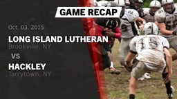 Recap: Long Island Lutheran  vs. Hackley  2015