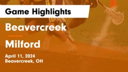 Beavercreek  vs Milford  Game Highlights - April 11, 2024